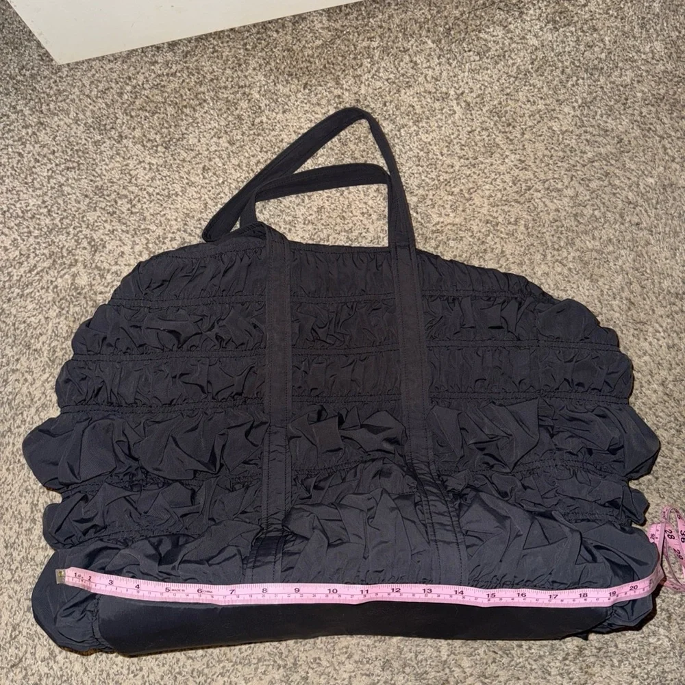 Molly Goddard Hand ruffled Elegant Black Tote Bag! Fantastic!! - Picture 6 of 6